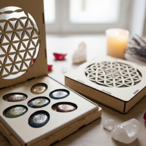 coffret fleur de vie & 7 chakras