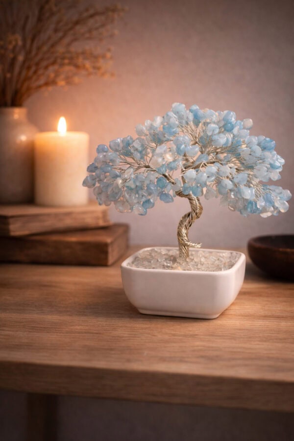 arbre de vie en aigue-marine