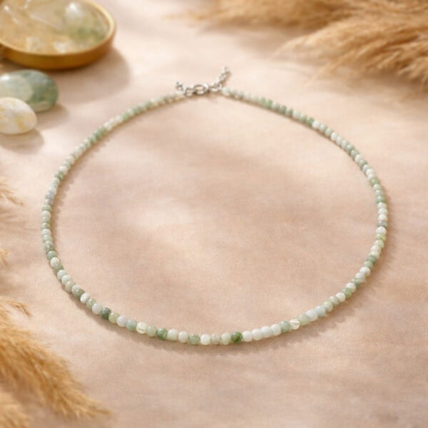 collier en jade naturel