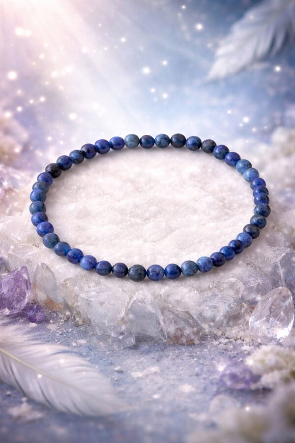bracelet enfant sodalite 4 mm – concentration et confiance