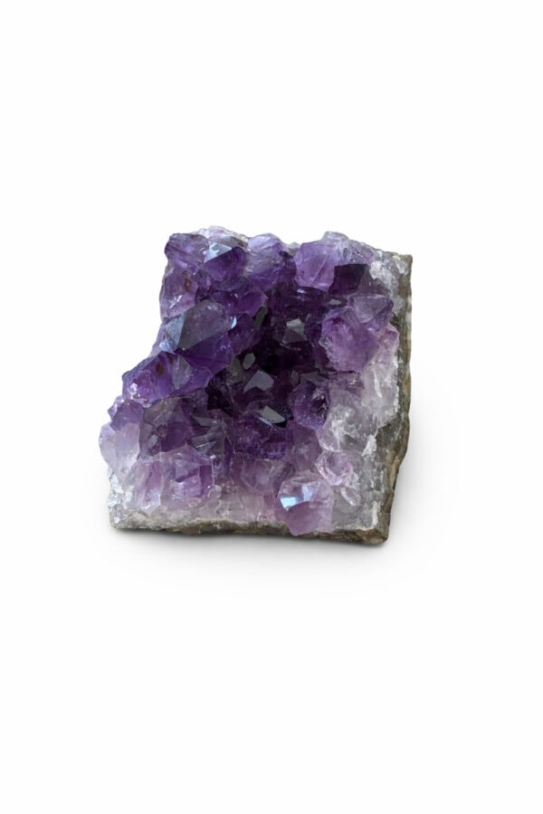 amas d'améthyste naturel