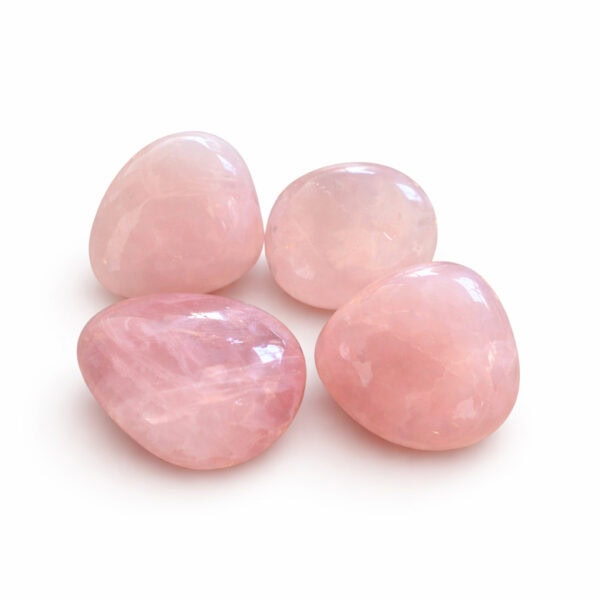 pierre roulée quartz rose