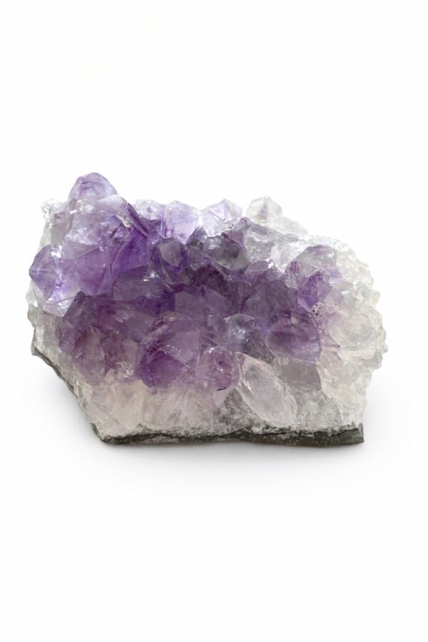 amas d'améthyste naturel