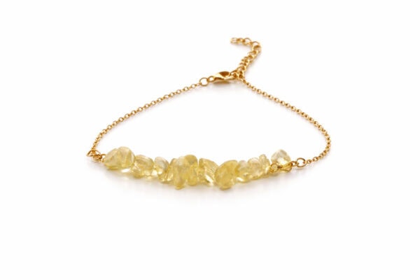 bracelet en citrine abondance & réussite bracelet en citrine abondance & réussite