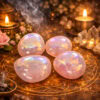 pierre roulée quartz rose aura pierre roulée quartz rose aura