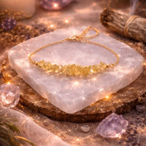 bracelet en citrine abondance & réussite