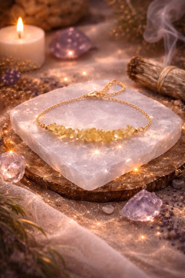 bracelet en citrine abondance & réussite bracelet en citrine abondance & réussite