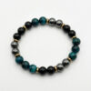 bracelet obsidienne noire, œil de tigre bleu et hématite – protection, ancrage et clarté mentale bracelet obsidienne noire, œil de tigre bleu et hématite – protection, ancrage et clarté mentale