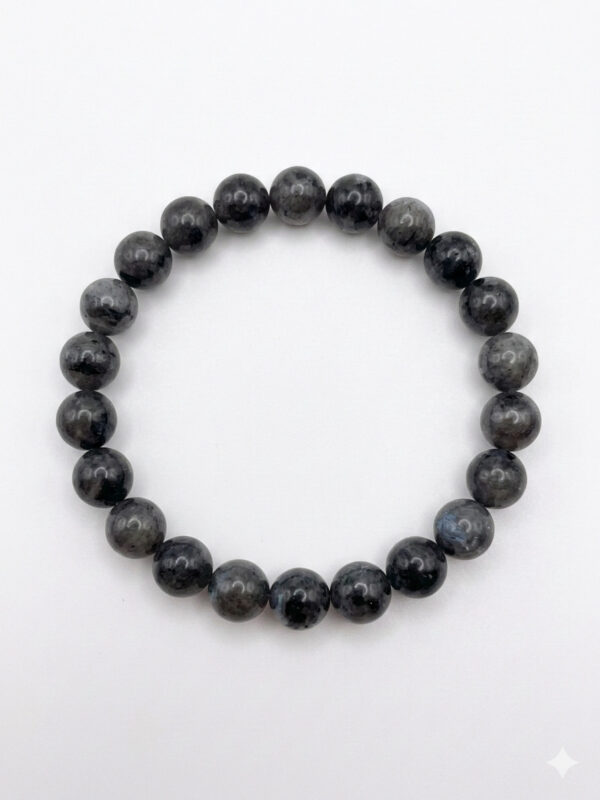 bracelet en larvikite 8 mm bracelet en larvikite 8 mm