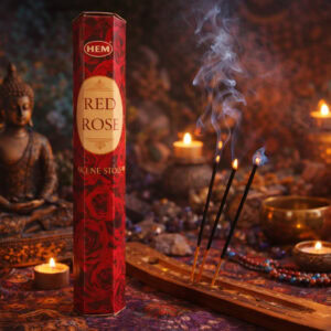 encens rose amour – boîte de 20 bâtons | attirer l’amour & harmoniser les énergies