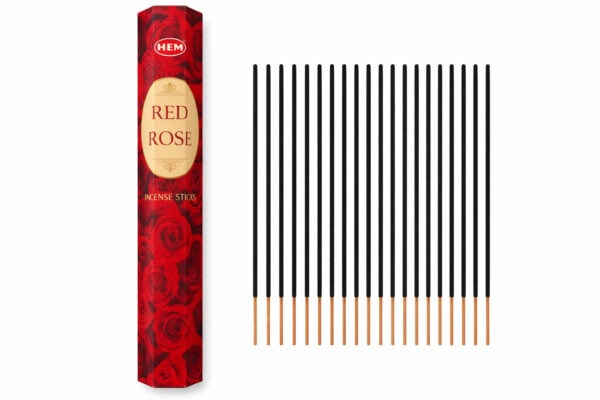 encens rose amour – boîte de 20 bâtons | attirer l’amour & harmoniser les énergies