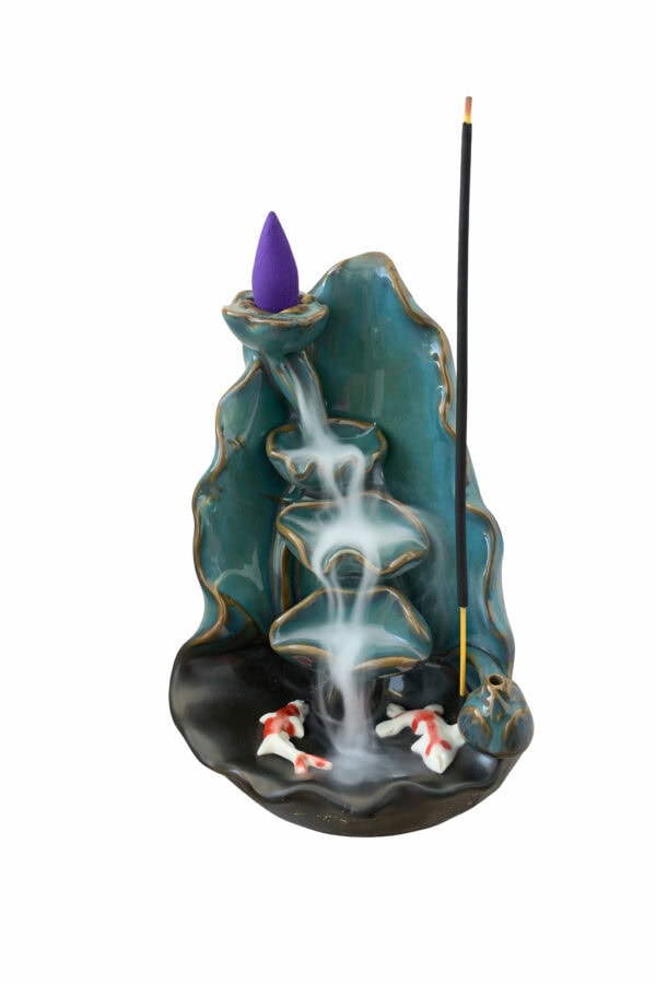 porte encens cascade : fontaine zen apaisante porte encens cascade : fontaine zen apaisante