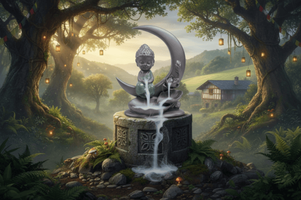 auto draft porte-encens bouddha