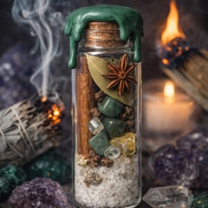 spell jar abondance
