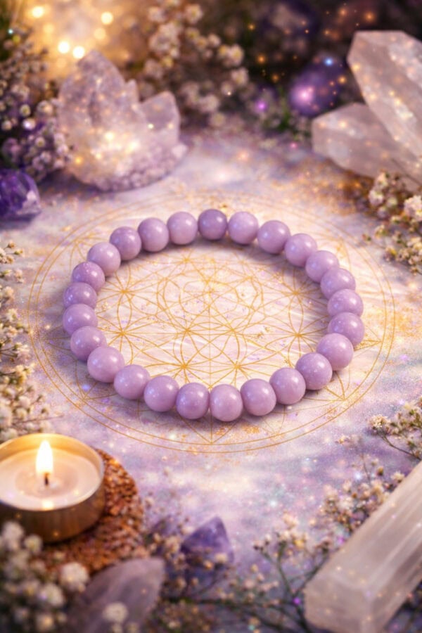 🧘 lépidolite : le bracelet de la sérénité et du lâcher prise