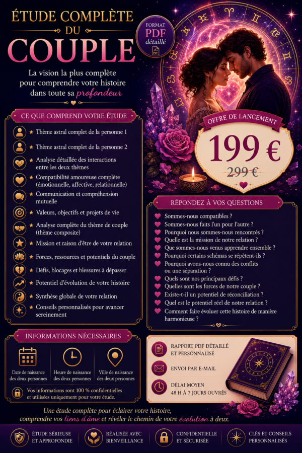 etude complète du couple
