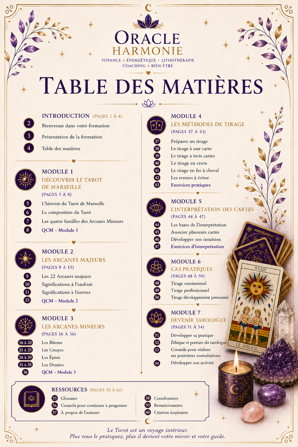 Formation devenir Tarologue ( PDF + Certificat de réussite ) – Image 3